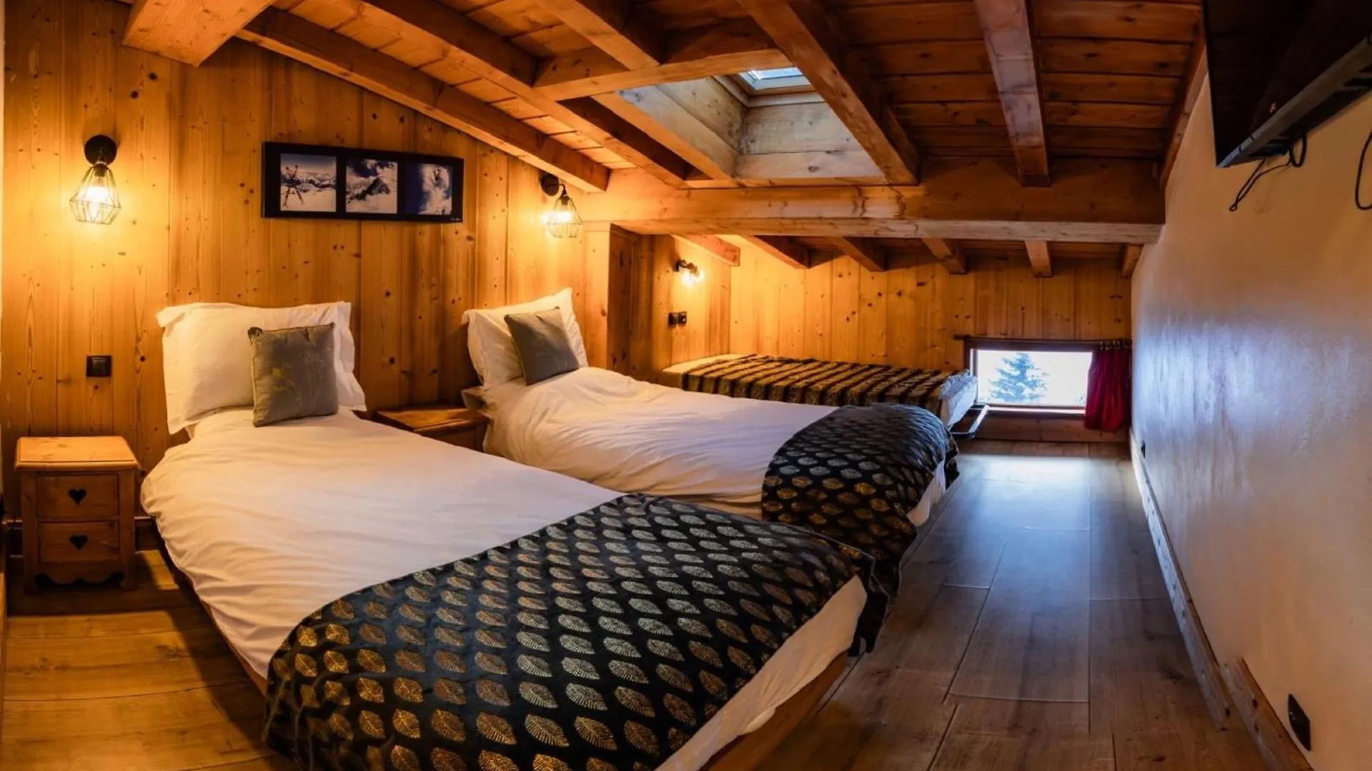 Chalet Vithos - Luxe, Ski Aux Pieds Les Bruyères 0*,  فرنسا